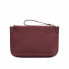Women hand bag 211g 01 burgundy camoscio