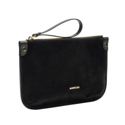 Women hand bag 211g suede black