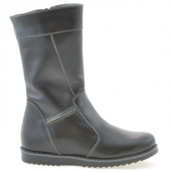 Children knee boots 3212 black