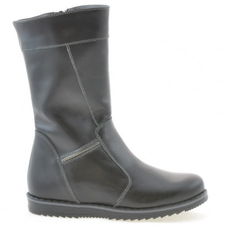Children knee boots 3212 black