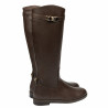 Women knee boots 3420 chocolate