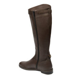 Women knee boots 3420 chocolate