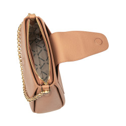 Women shoulder bag 051g biz cognac