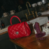 Women shoulder bag 049g 01 red safiano lifestyle
