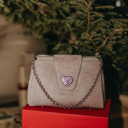 Women shoulder bag 051g 01 camoscio sandstone lifestyle