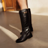 Women knee boots 3420 black lifestyle