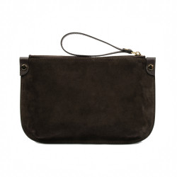 Women hand bag 211g suede coffee