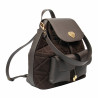 Women backpack 308g suede coffee