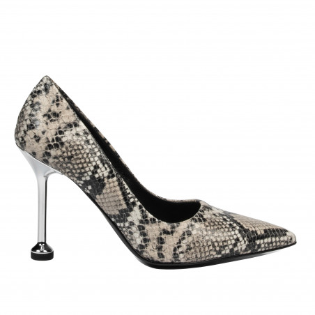 Women stylish, elegant shoes 1357 snake