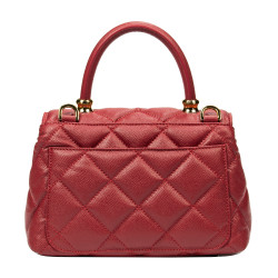 Women shoulder bag 049g red safiano