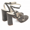 Women sandals 1347 sand velour