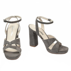 Women sandals 1347 sand velour