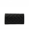 Women shoulder bag 048g black caviar