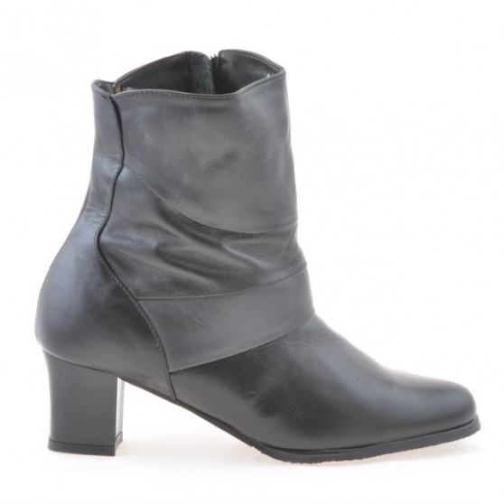 Women boots 1122 black+gray