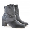 Women boots 1122 black+gray