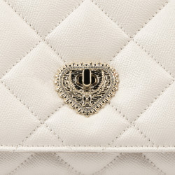 Women shoulder bag 049g panna safiano