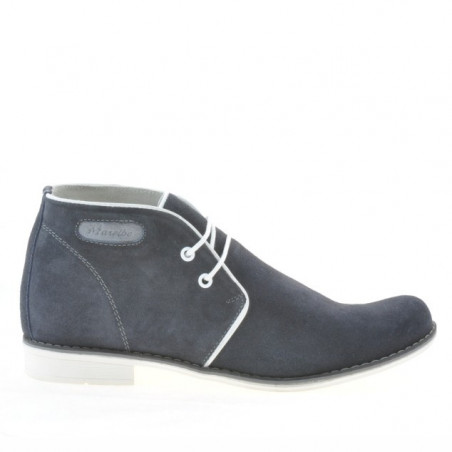 Teenagers boots 464 indigo velour+white