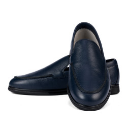 Men loafers, moccasins 980 biz indigo