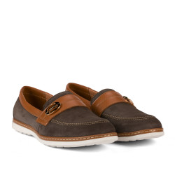 Women loafers, moccasins 6100 bufo cafe combined