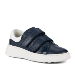 Women sport shoes 6008-1sc indigo+white
