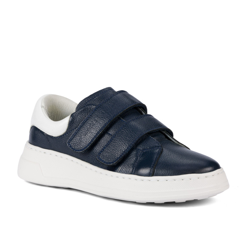 Women sport shoes 6008-1sc indigo+white