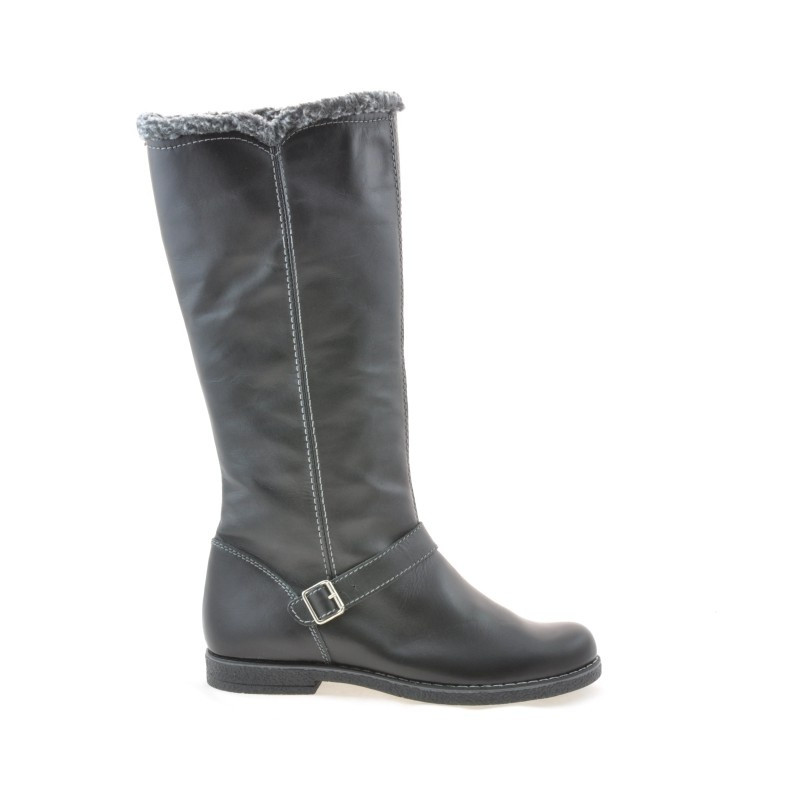 Women knee boots 3248 black