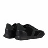 Women sport shoes 6097 black velour combined