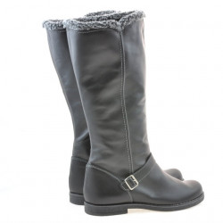 Women knee boots 3248 black