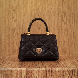 Women shoulder bag 049g biz black lifestyle