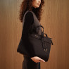 Women shoulder bag 047g biz black lifestyle