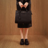 Women shoulder bag 047g biz black lifestyle