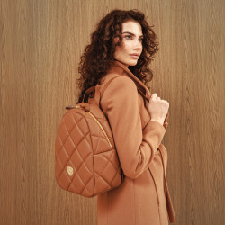 Women backpack 307g biz camel lifestyle