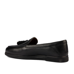 Women loafers, moccasins 6096 biz black