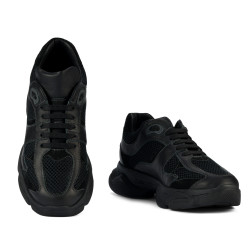 Women sport shoes 6102 black combined