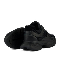 Women sport shoes 6102 black combined