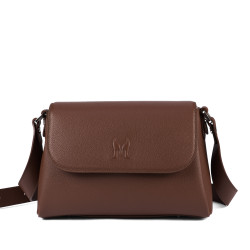 Women shoulder bag 040g 01 biz cognac