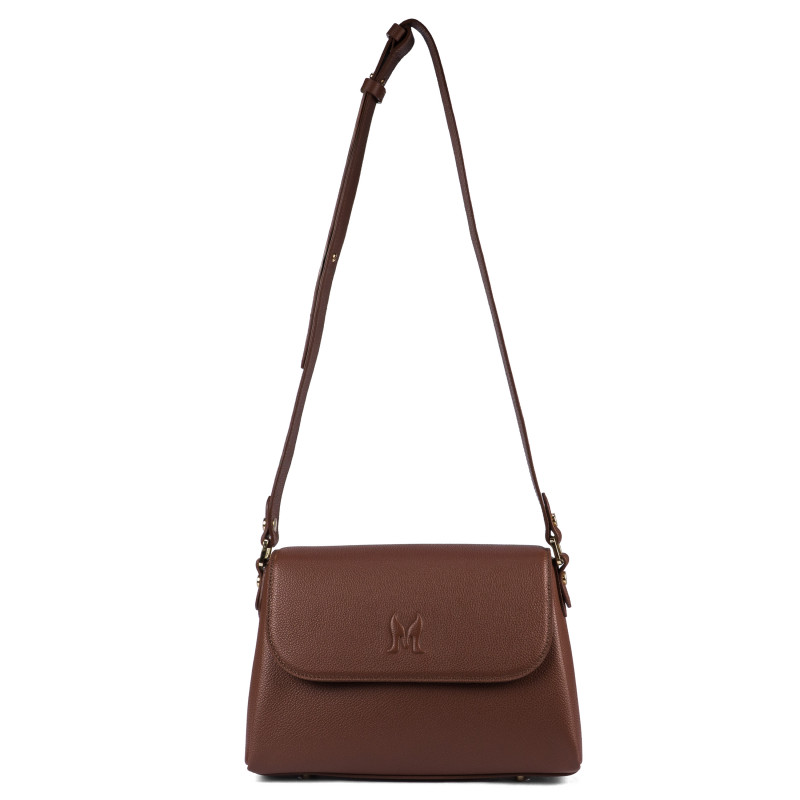 Women shoulder bag 040g biz cognac