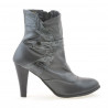 Women boots 1112 gray combined