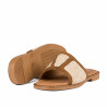 Women sandals 5128 beige combined