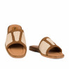 Women sandals 5128 beige combined