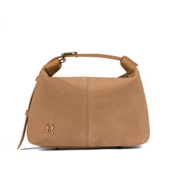 Women hand bag 037-1g camoscio nude