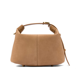 Women hand bag 037g camoscio nude