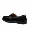 Women loafers, moccasins 6100 bufo black combined