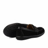 Women loafers, moccasins 6100 bufo black combined