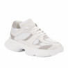 Women sport shoes 6102 white combined