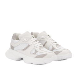 Women sport shoes 6102 white combined
