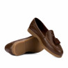 Women loafers, moccasins 6096 biz castan