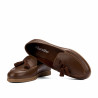 Women loafers, moccasins 6096 biz castan