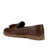 Women loafers, moccasins 6096 biz castan