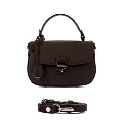 Women hand bag 022g 01 testa di moro